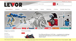 Desktop Screenshot of lewor.pl